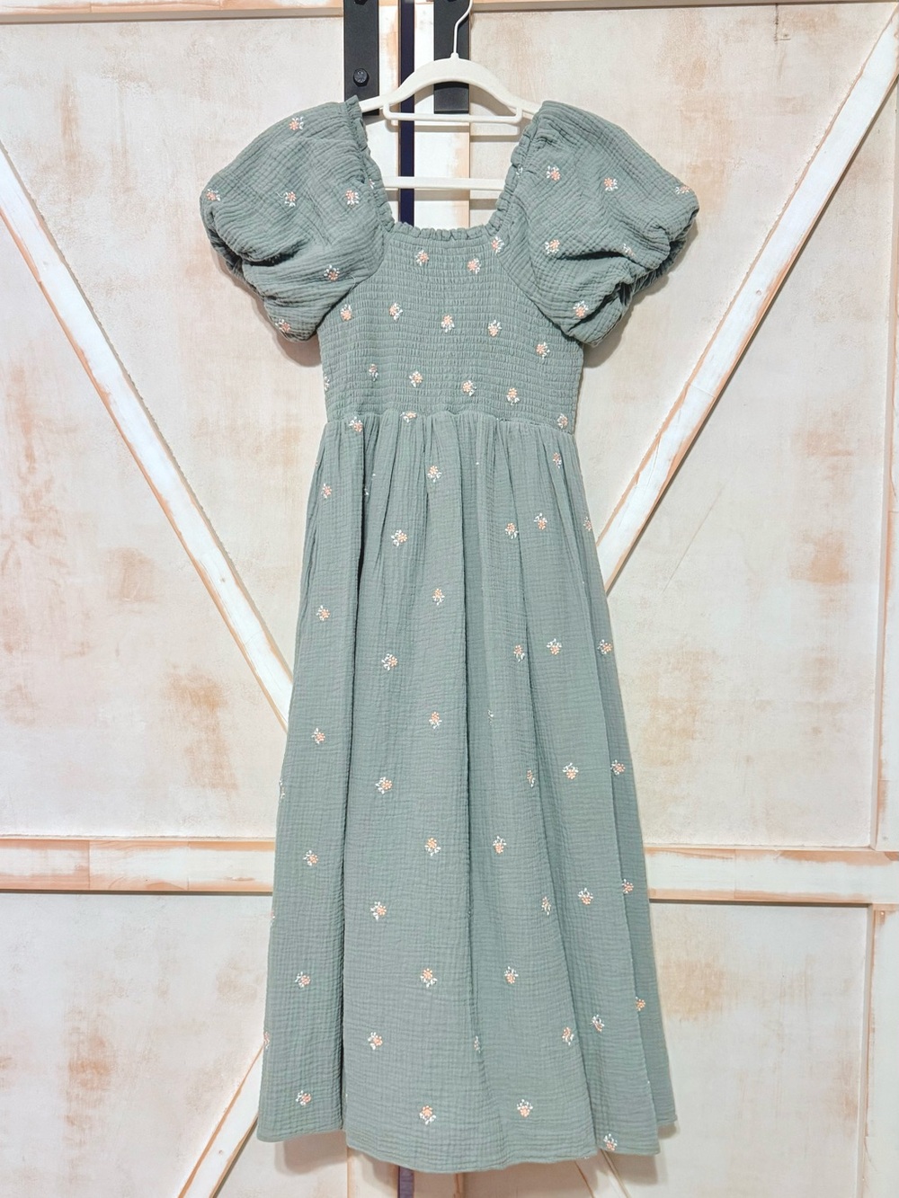 Serendipity Dress in Seaglass Blue Floral
